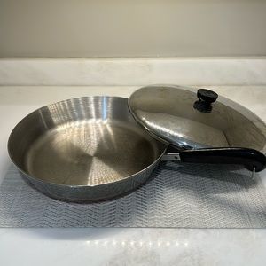 Revereware 12” covered saucepan